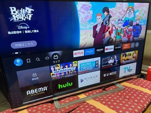 TOSHIBA LED REGZA 50G9 50型 (グランシェル) 箱根ケ崎のテレビ