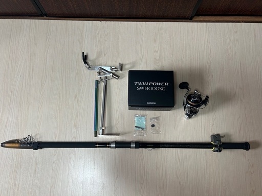21ツインパワーSW14000XG  ボトムキング　タイプG480 打ち込みピトン(予備棒あり) スノーピーク　ピトンキーパー