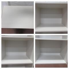 ☆T3232☆3段収納ボックス①　白の画像