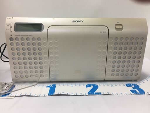 JM20146K) SONY CDラジオZS-E70リモコン無し＜幅：約33cm 高さ