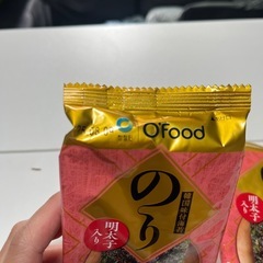 韓国のり　美味しい　ピリ辛　明太子の画像