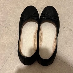 持ち運び　折り畳めるバレエシューズの画像