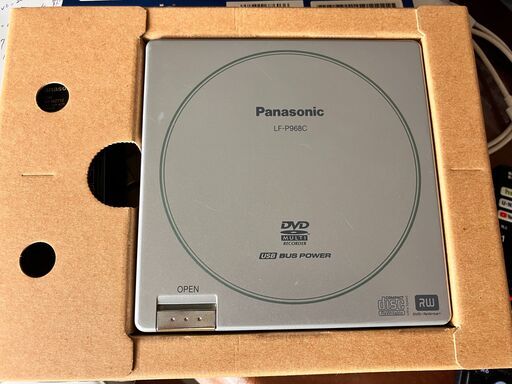 Panasonic ポータブルDVD MULTIドライブ8倍速対応 (taekichi