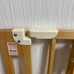 木製ベビーゲート 取り付け可能幅 約74～84㎝　　　の画像