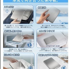 保冷剤 長時間 強力 最大12時間　2個セット 防災用の画像
