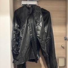 レインスーツ セットアップ フード付き通勤通学自転車OKの画像