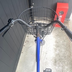 【前輪タイヤ交換済み】自転車　ママチャリの画像