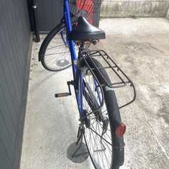 【前輪タイヤ交換済み】自転車　ママチャリの画像