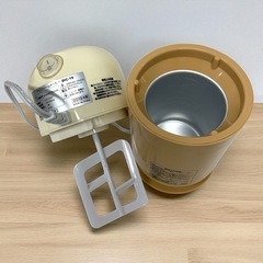 最終値下げ‼️夏休みに‼️電動アイスクリームメーカー 手作りシャーベットメーカー 2つセット 通電動作確認済み 現状品の画像