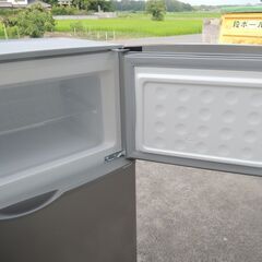 SHARP シャープ SJ-H12D-S2 ドアノンフロン 冷凍冷蔵庫 118L 2018年製/管理6715の画像