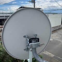 マスプロ　45cm　BS/CSアンテナ BSC45R 展示デモのみ未使用です。一応中古品です。の画像
