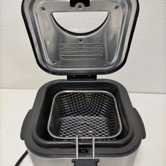 SIS 小型電気フライヤー 5K100CO　1.2Lシルバー　250808-3Yの画像