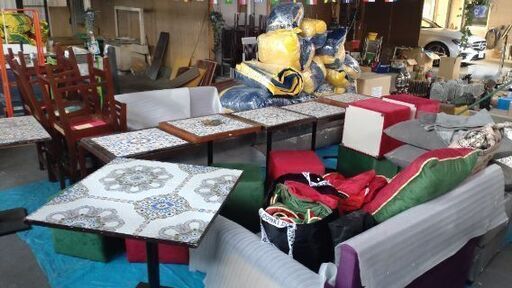 モロッコスタイルのサロンのソファー 7メーター (El) 一宮の