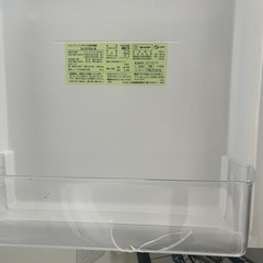 
購入者決定　シャープ　冷蔵庫　2021年製　152Lの画像