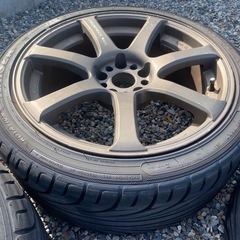 WORK EMOTION XT7 18インチ8.5J +KENDAタイヤの画像