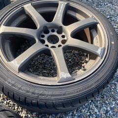 WORK EMOTION XT7 18インチ8.5J +KENDAタイヤの画像
