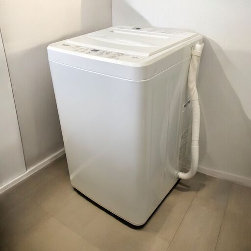 A283★2022年製★ヤマダ電機　洗濯機　7KG ホワイト　一人暮らし ヤマダオリジナル 全自動洗濯機 洗濯：7.0kg 幅56.5cm