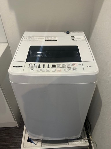 洗濯機　ハイセンス　美品　2020年製　大阪市東淀川区から ハイセンスの洗濯機のおすすめ人気ランキング【2025年】 | マイ