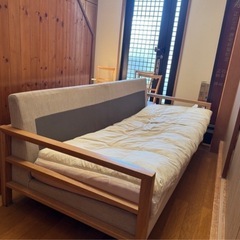 カリモク20万円相当のソファ【本日〜11日までに取りに来てくださ...