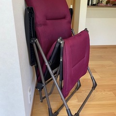 折りたたみ式リラックスチェアの画像
