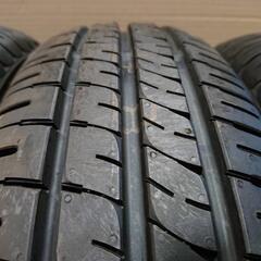 引き取り 155/65R13 ダンロップ ほぼ新品 夏タイヤ 4本の画像