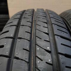 引き取り 155/65R13 ダンロップ ほぼ新品 夏タイヤ 4本の画像