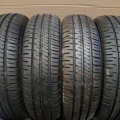 引き取り 155/65R13 ダンロップ ほぼ新品 夏タイヤ 4本