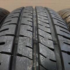 引き取り 155/65R13 ダンロップ ほぼ新品 夏タイヤ 4本の画像