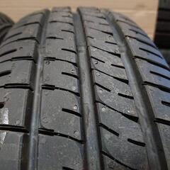 引き取り 155/65R13 ダンロップ ほぼ新品 夏タイヤ 4本の画像
