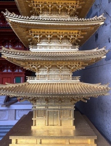 五重塔 インテリア 飾り 直接引き取り限定】 五重塔 高さ 約166cm オブジェ 置物 インテリア