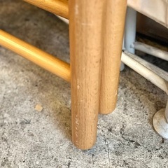 【武蔵小山店】無印良品 フォールディングチェア 折畳 ダイニング 椅子 ナチュラル 椅子  イス チェア 折りたたみ 折り畳み フォールディング コンパクト 省スペース 無印 MUJI ダイニングチェア muji ブナ材 廃番品の画像