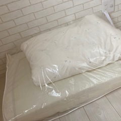 コンビ　ベビー布団セット　美品の画像