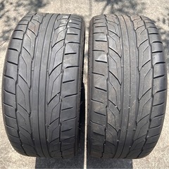 直接引取り　中古タイヤ4本セット NITTO ニットーNT555 G2の画像