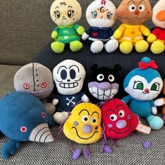 プリちぃビーンズ　アンパンマンシリーズ　ぬいぐるみ　20体まとめ売りの画像