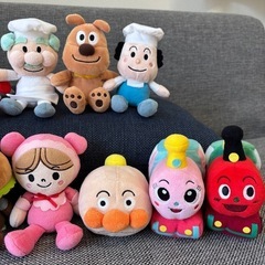 プリちぃビーンズ　アンパンマンシリーズ　ぬいぐるみ　20体まとめ売りの画像