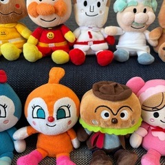 プリちぃビーンズ　アンパンマンシリーズ　ぬいぐるみ　20体まとめ売りの画像