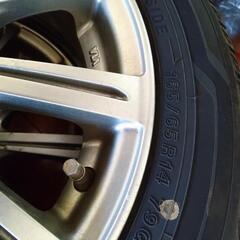 値下げ！165/65r14　4本セットの画像