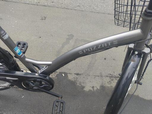 26インチ 🚲 中古 自転車 11,800円 🔁6段切替 🔑鍵新品 💡オート