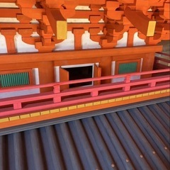 【直接引き取り限定】五重塔 高さ 約2m50cm オブジェ 飾り物 インテリア 巨大五重塔 美術品 木製 宮大工製作 精巧模型 展示品 寺院装飾品の画像