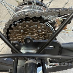 折り畳み自転車の画像