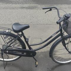 26インチ 🚲 中古 自転車 8,480円 🔑鍵新品 💡ライト付 新規防犯登録料コミ 886の画像