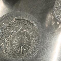 0808-129 ボヘミアンガラス ロックグラス BOHEMIAN GLASSの画像