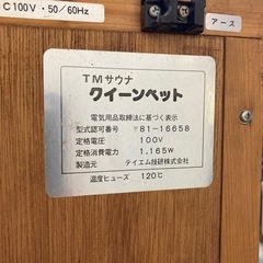 動作品 テイエム技研 TMサウナ クイーンペット 81-16658  の画像