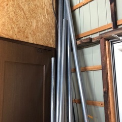 単管パイプ まとめて 6本　長さバラバラの画像