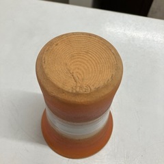 A2508-226 陶器製ビールグラス 未使用品の画像