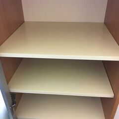 【ジャングルジャングル広陵店】キャビネット　ハイタイプ　ナチュラルの画像