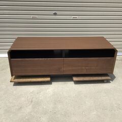 382 古賀家具 テレビボード LBマイク 幅120㎝ ブラウン...