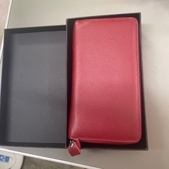本革長財布❣️外側チャック２つで❣️たくさん収納‼️の画像