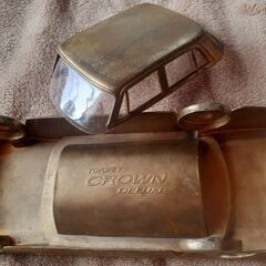 🚗TOYOPET CROWN DELUXE シガレットケース 昭和レトロ 貴重 レア物の画像