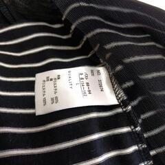 【お取引中】新品　HK WORKS LONDON 　しまむら　袖フリルシアーTシャツの画像